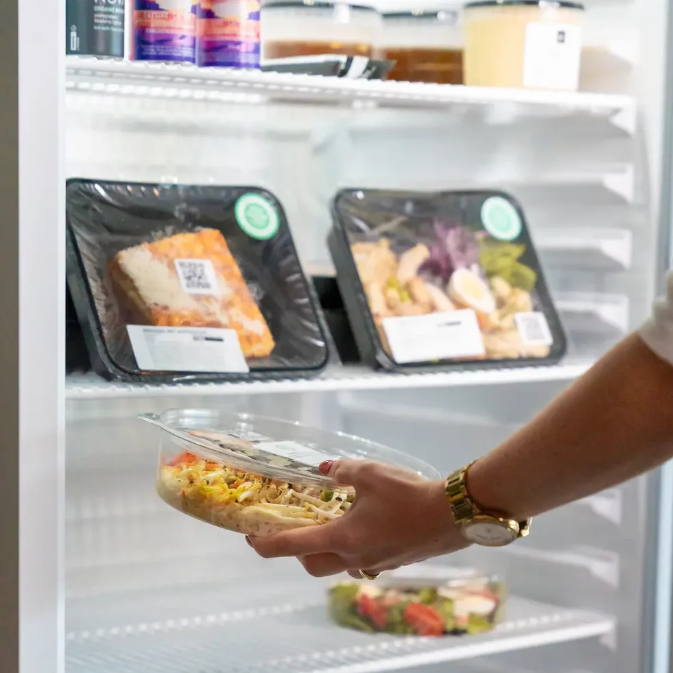 Maaltijden in de smartfridge